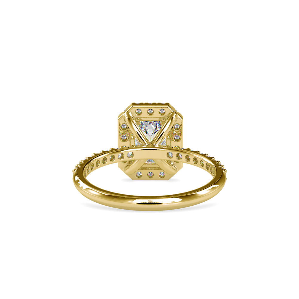 Classic Emerald Halo Ring