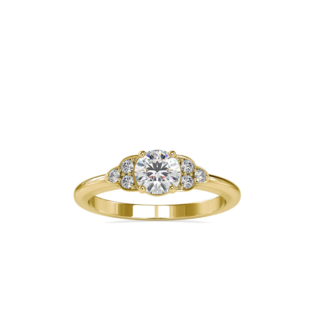 Melodic Treasure Solitaire Ring