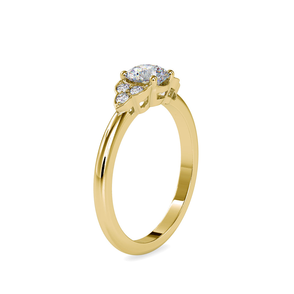 Melodic Treasure Solitaire Ring