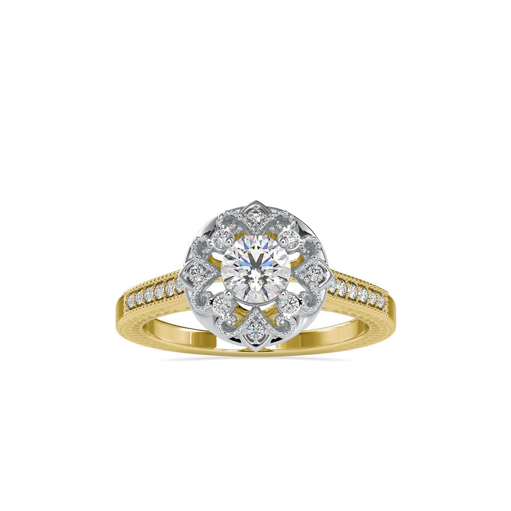 Marigold Solitaire Ring