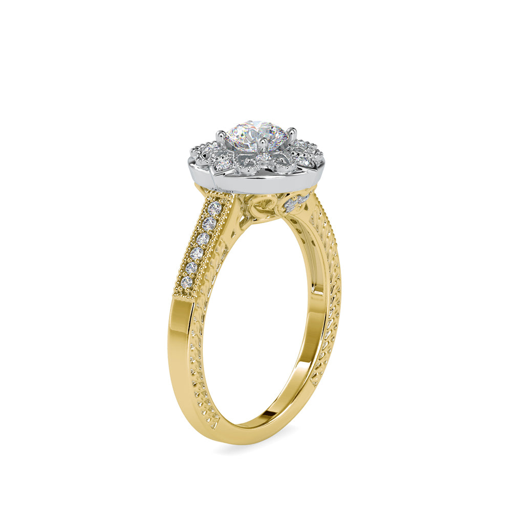 Marigold Solitaire Ring