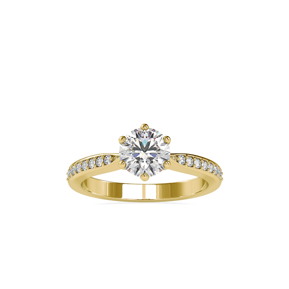 Dainty Solitaire Ring