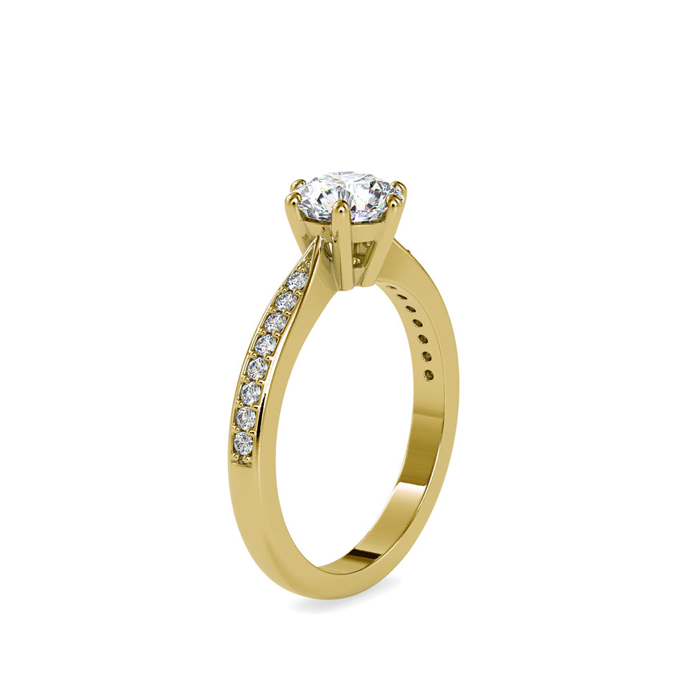 Dainty Solitaire Ring