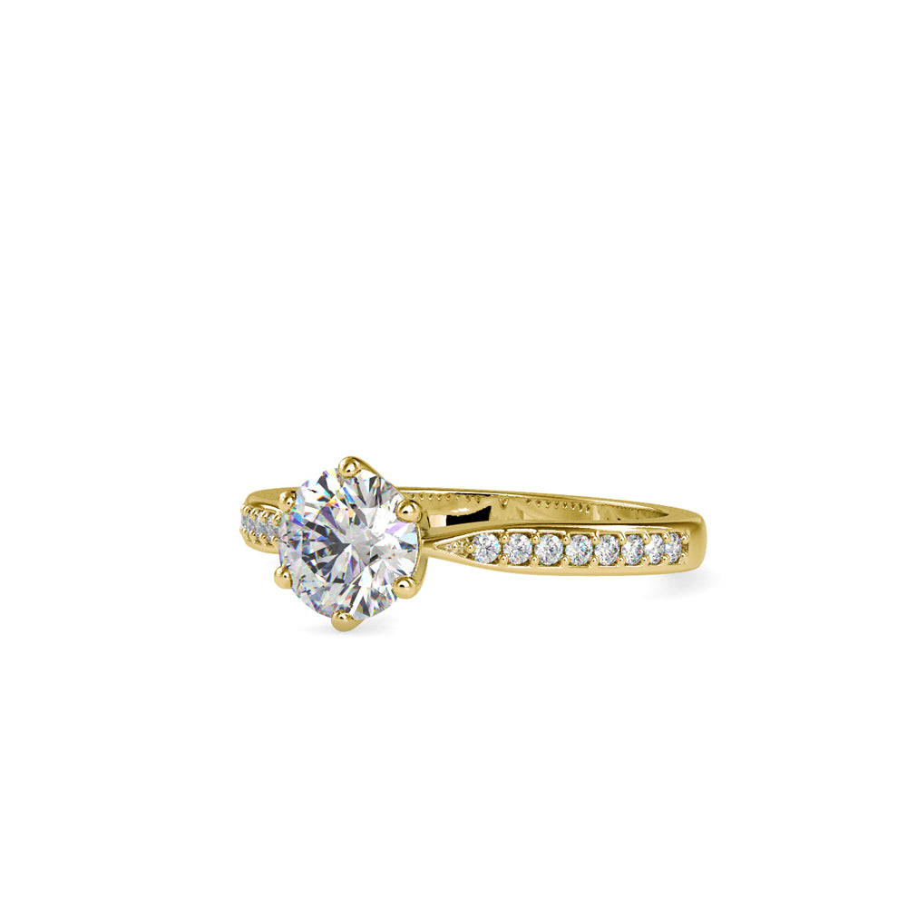 Dainty Solitaire Ring
