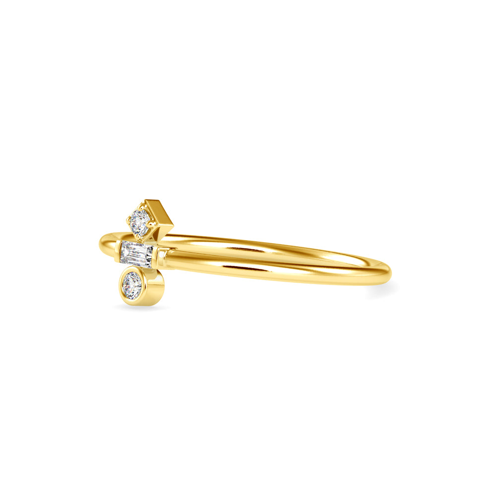 Playful Tiny Dainty Ring