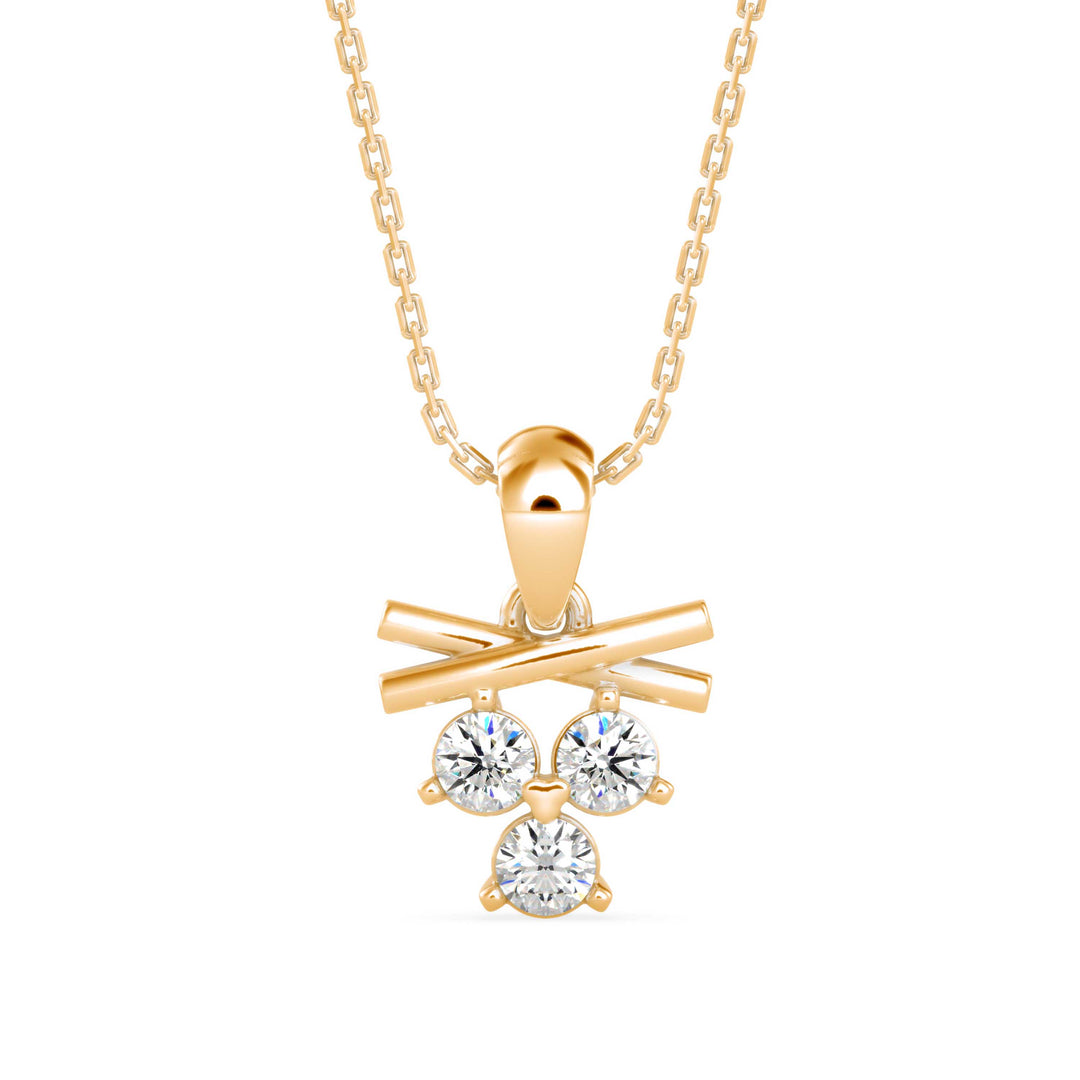 Puppet Solitaire Pendant