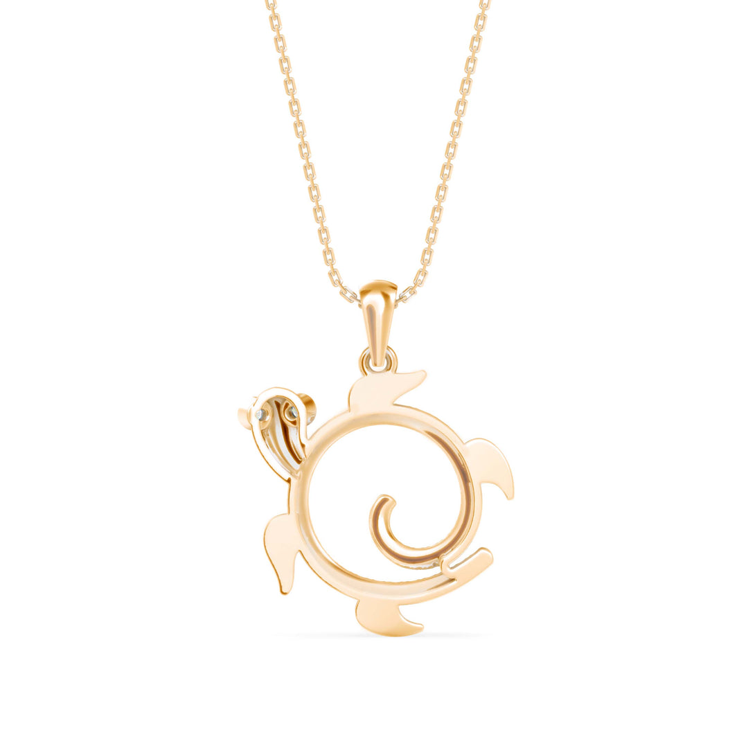 Miniature Turtle Pendant