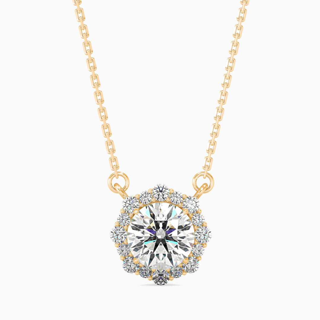 Floret Halo Pendant