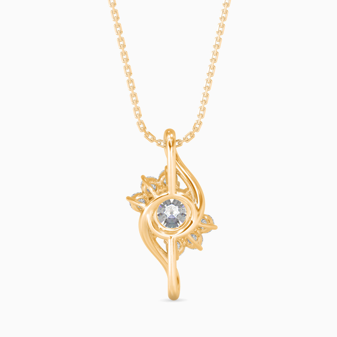 Infinity Solitaire Pendant