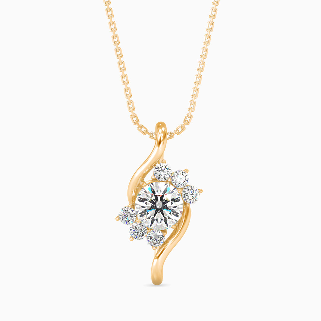 Infinity Solitaire Pendant