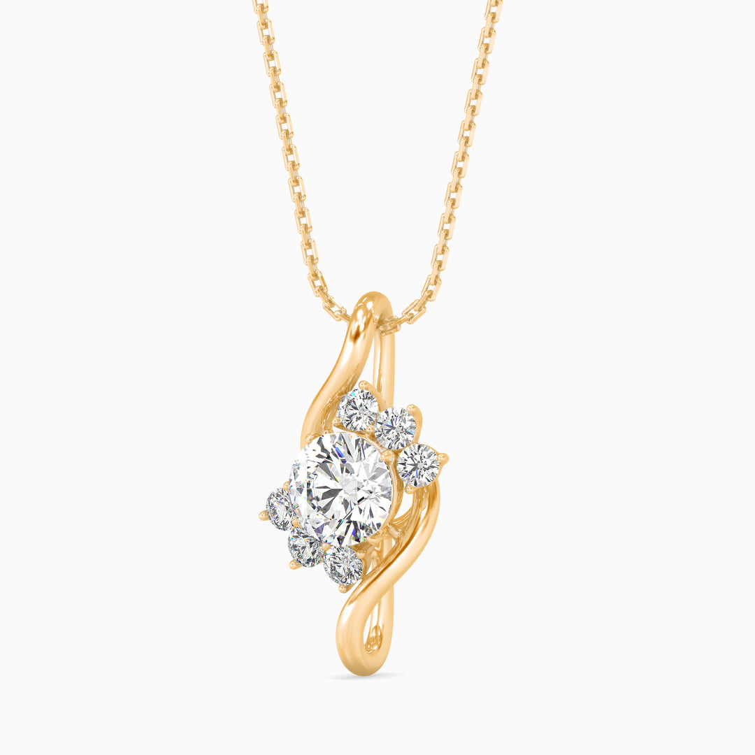 Infinity Solitaire Pendant