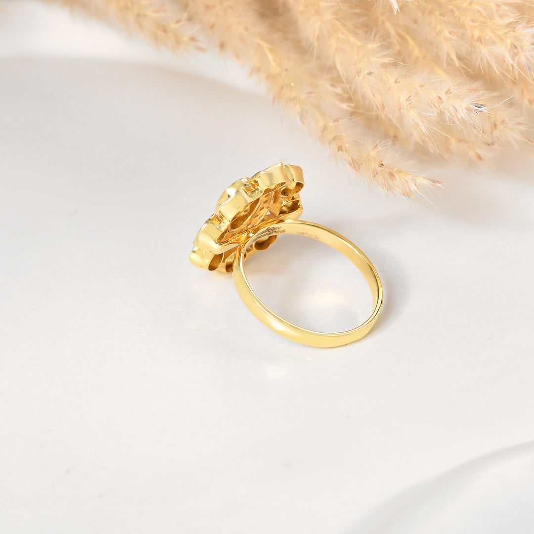 Polki Floral Dailywear Ring