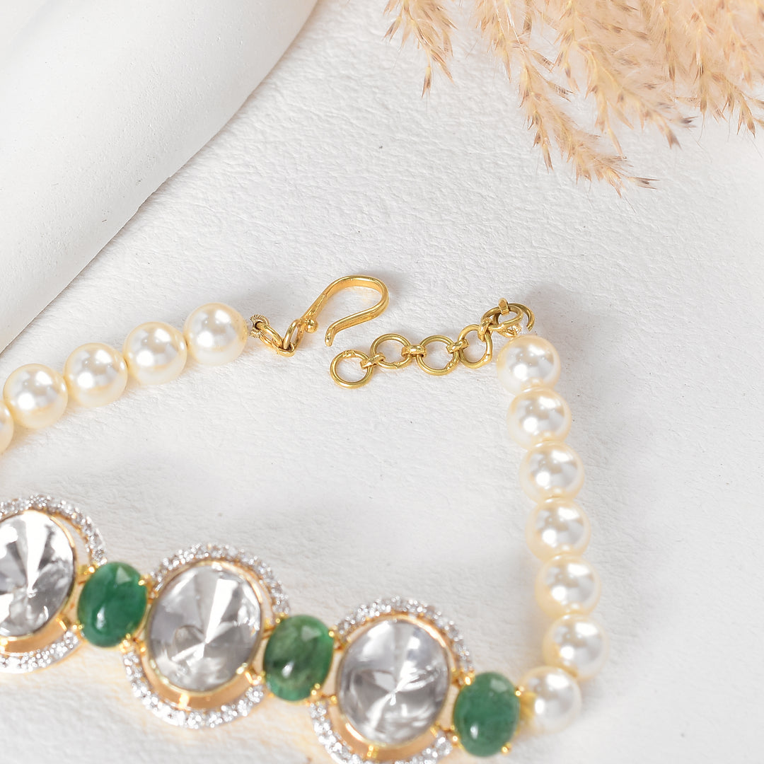 Lab Grown Polki Bracelet