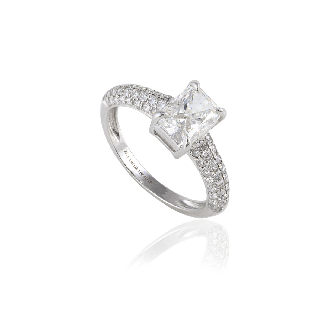 Radiant Solitaire Ring