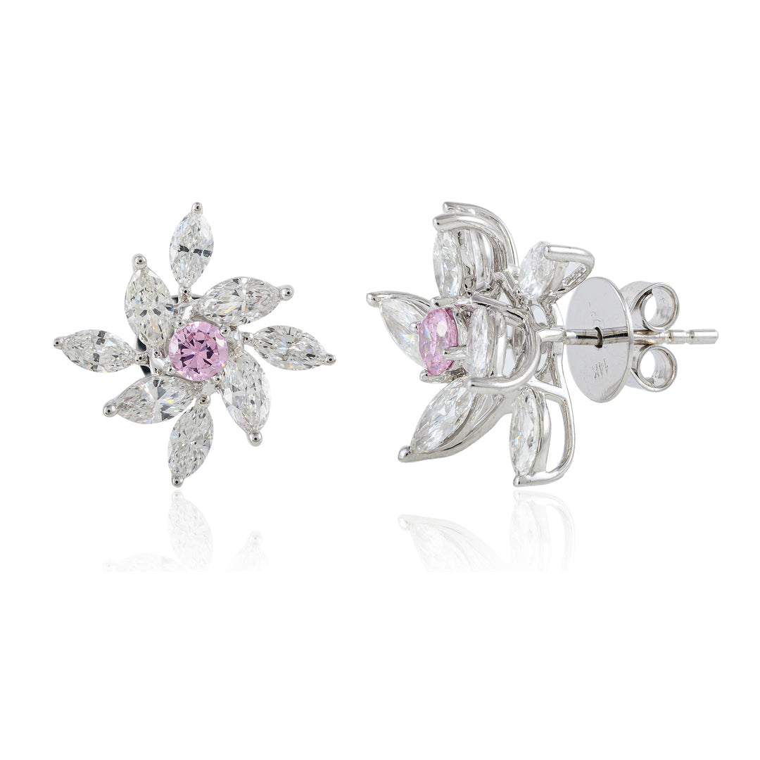 Marquise Solitaire Fleur