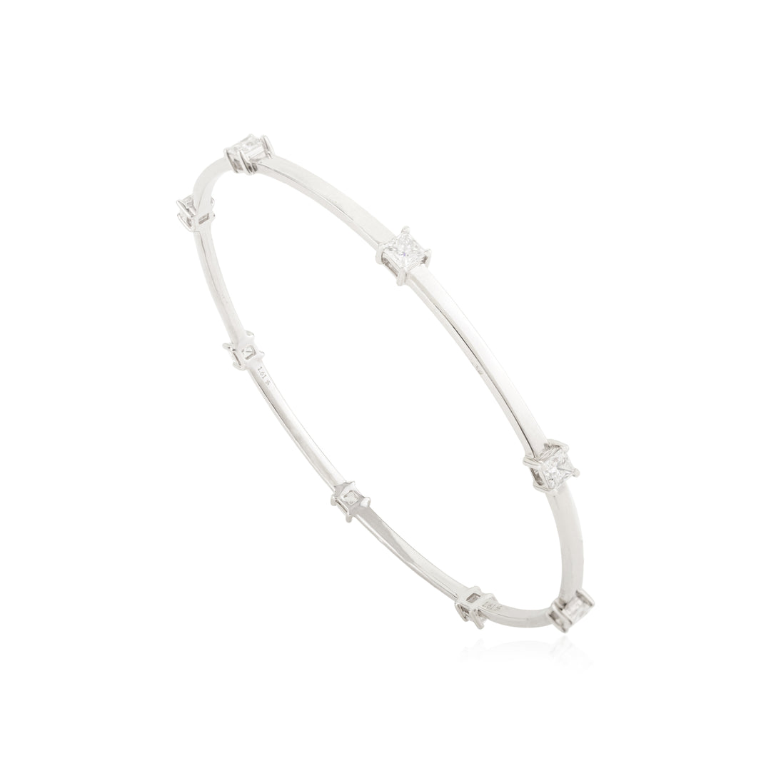 Clarette Bezel Bangle