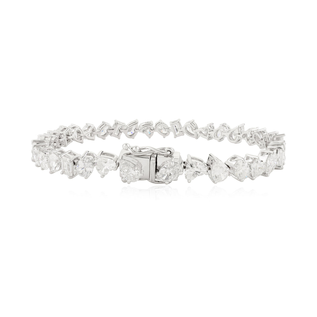 Mixed Fancy Tennis Bracelet