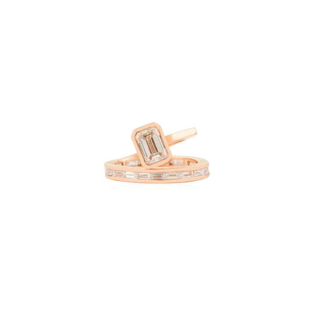 Emerald Cut Engagement Ring