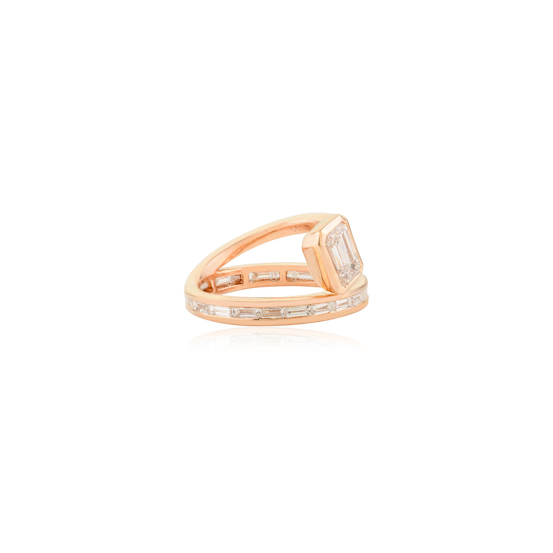 Emerald Cut Engagement Ring