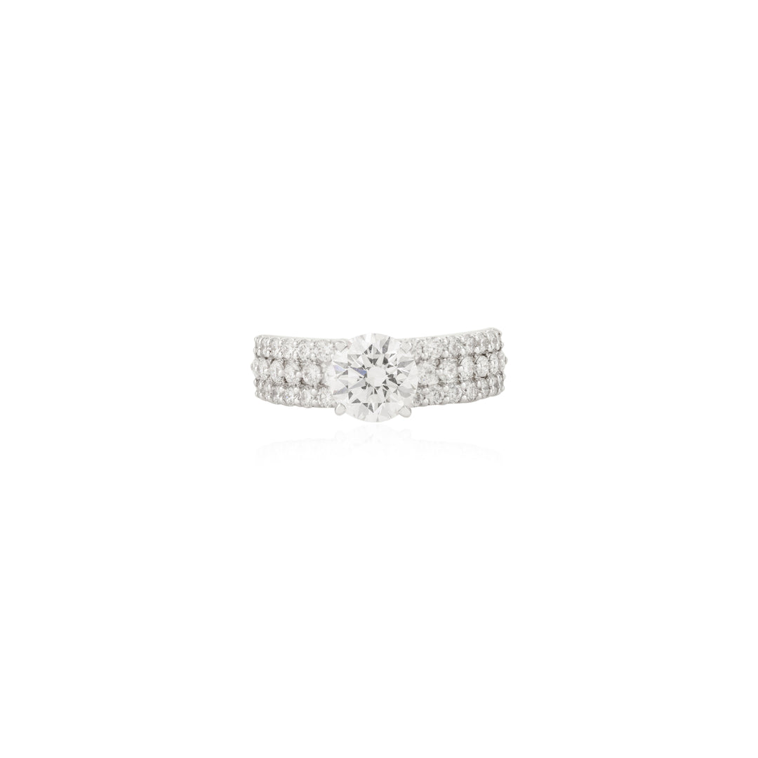 Dazzling diamond solitaire Engagement Ring