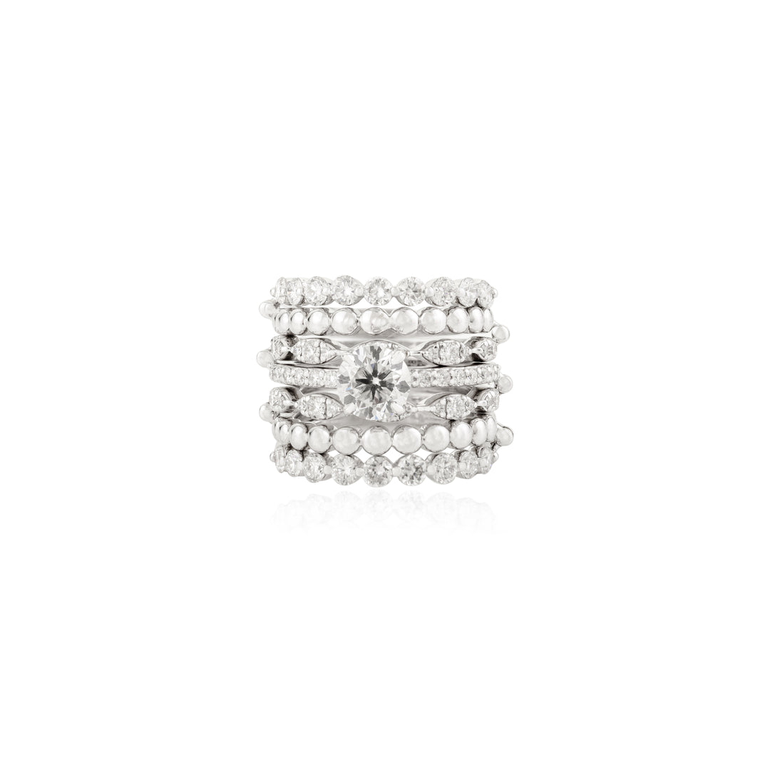 Multi Use Diamond Stackable Ring