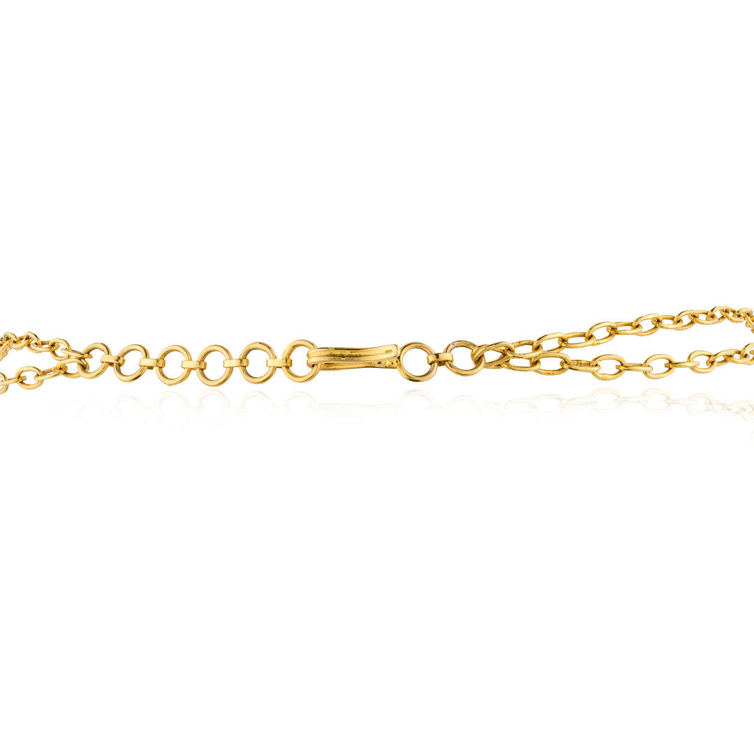 Touch of Elegance Layered Polki Chain