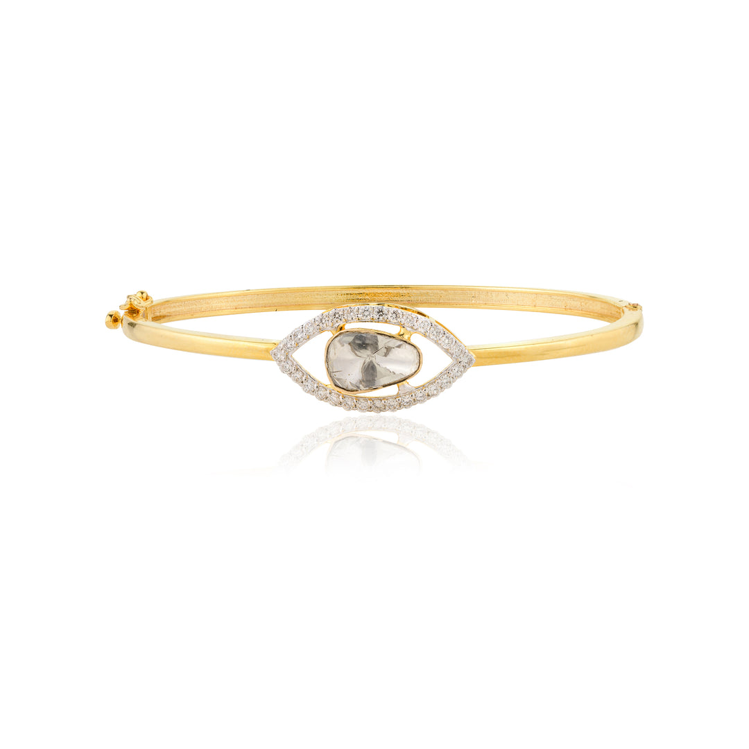 Evil Eye Polki Bracelet