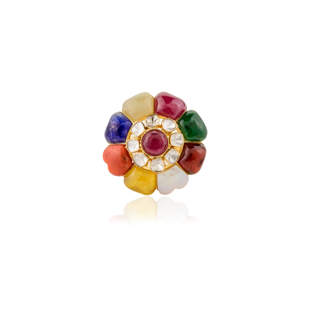 Classic Navratna Ring