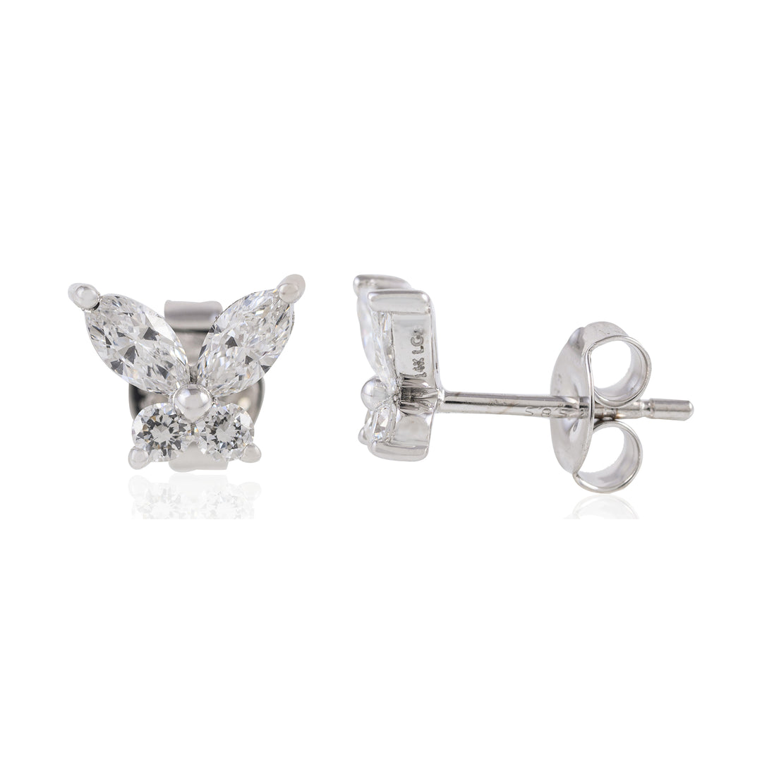 Butterfly Stud