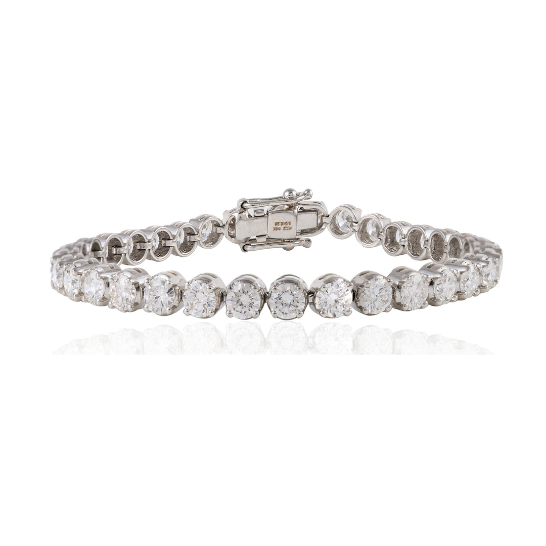 Circulo Solitaire Tennis Bracelet