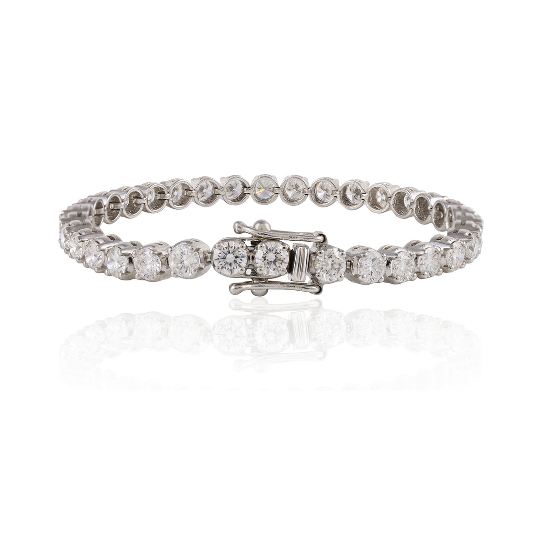 Circulo Solitaire Tennis Bracelet