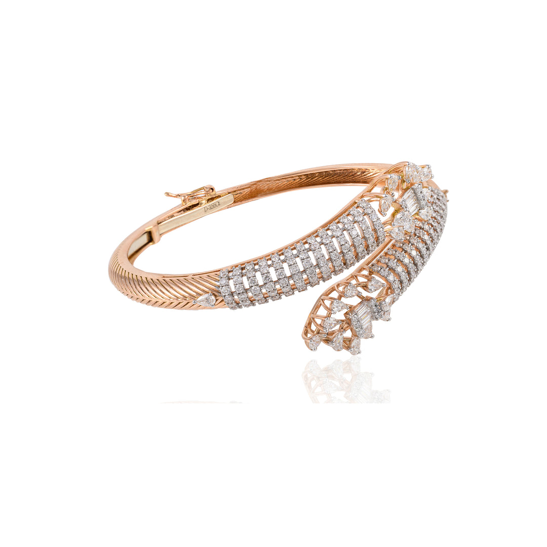Diamond Solitaire Twill Bracelet
