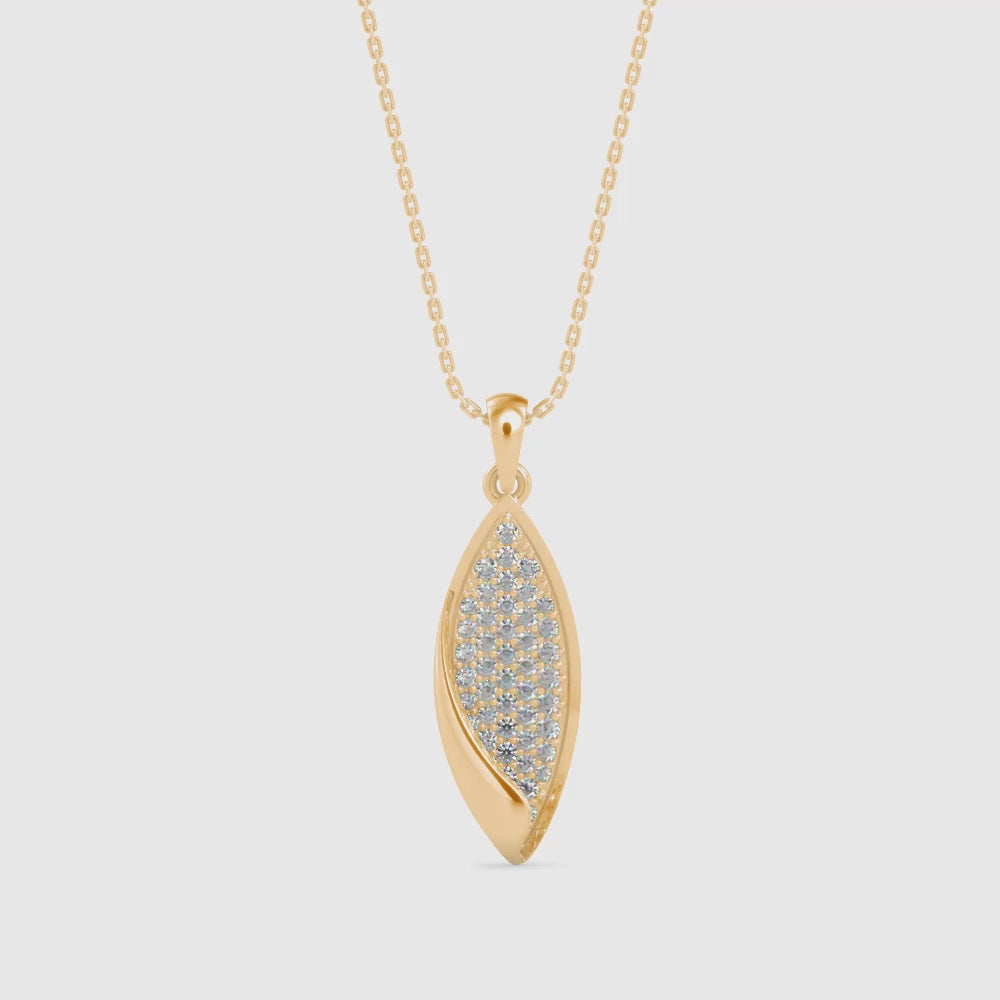 Love Pave Diamond Pendant