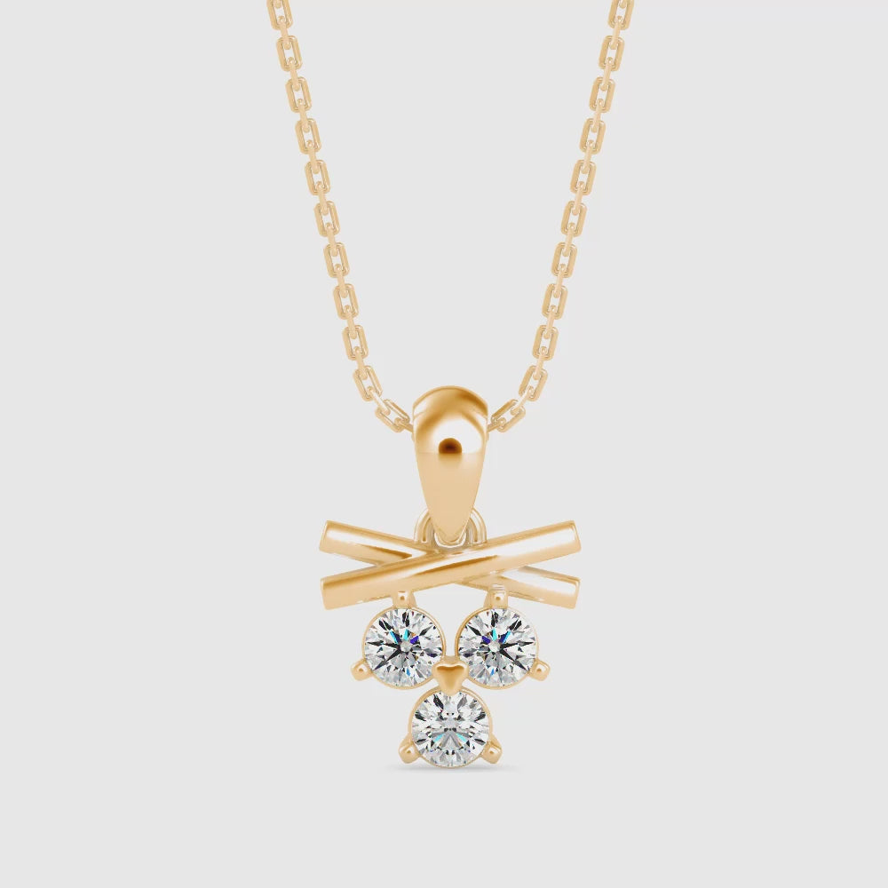 Puppet Solitaire Pendant
