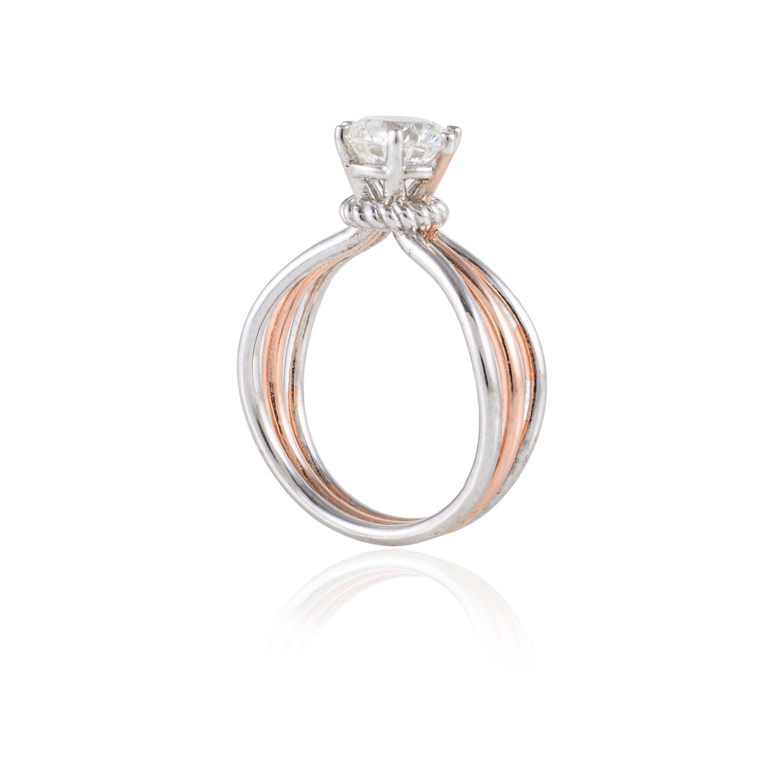 Solitaire With Twins Metal