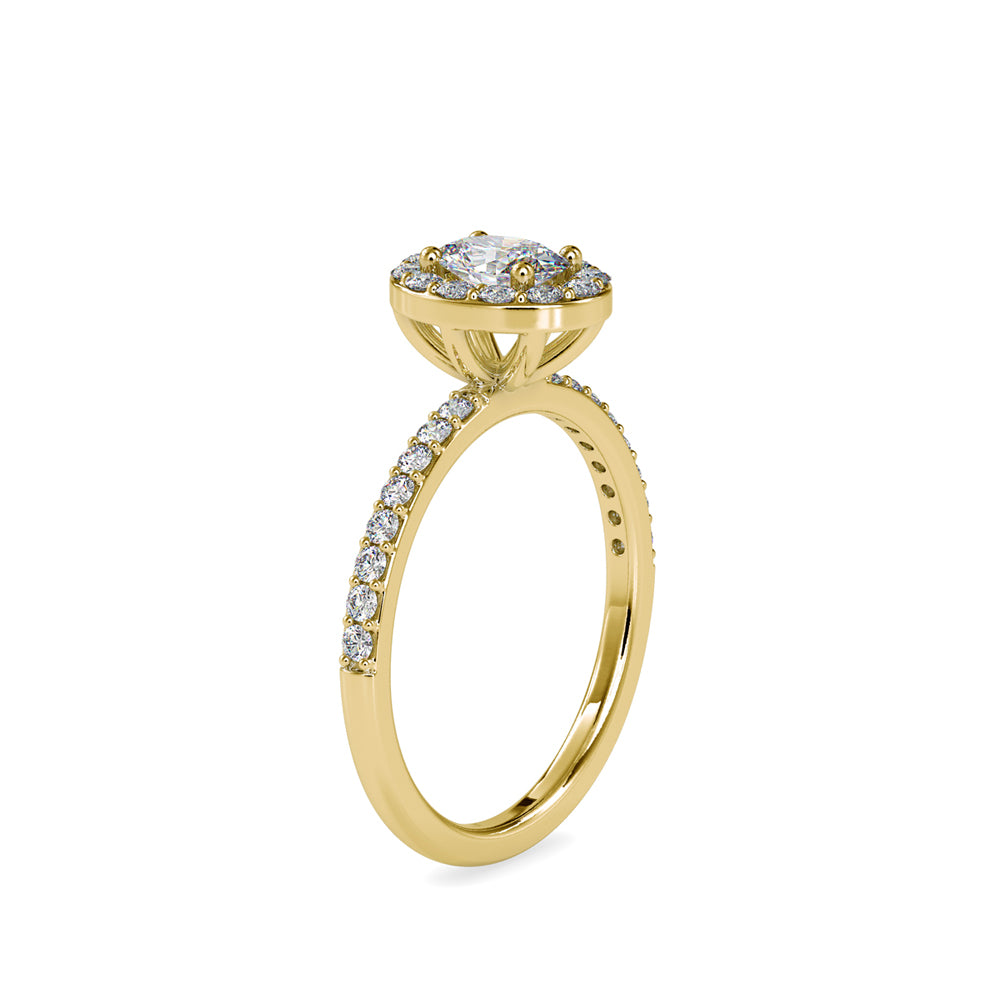 Vibrance Solitaire Ring