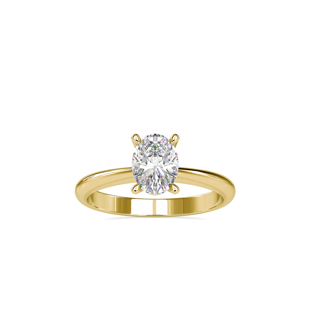 Eldora Oval Solitaire Ring