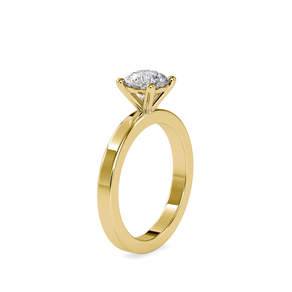 Bold Solitaire Ring