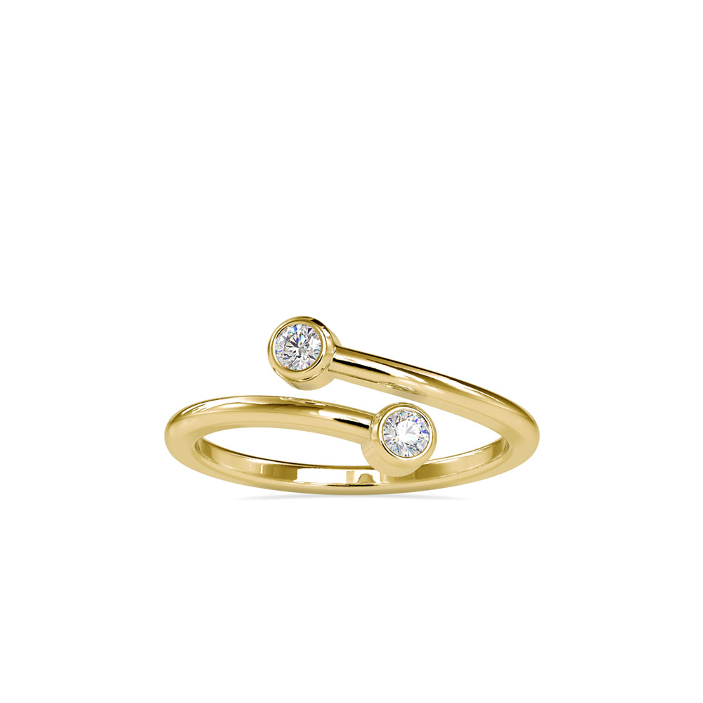 East west Round Ring
