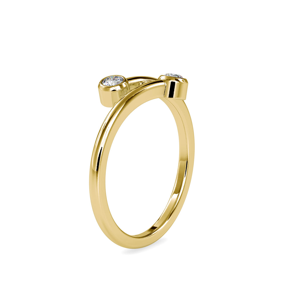 East west Round Ring
