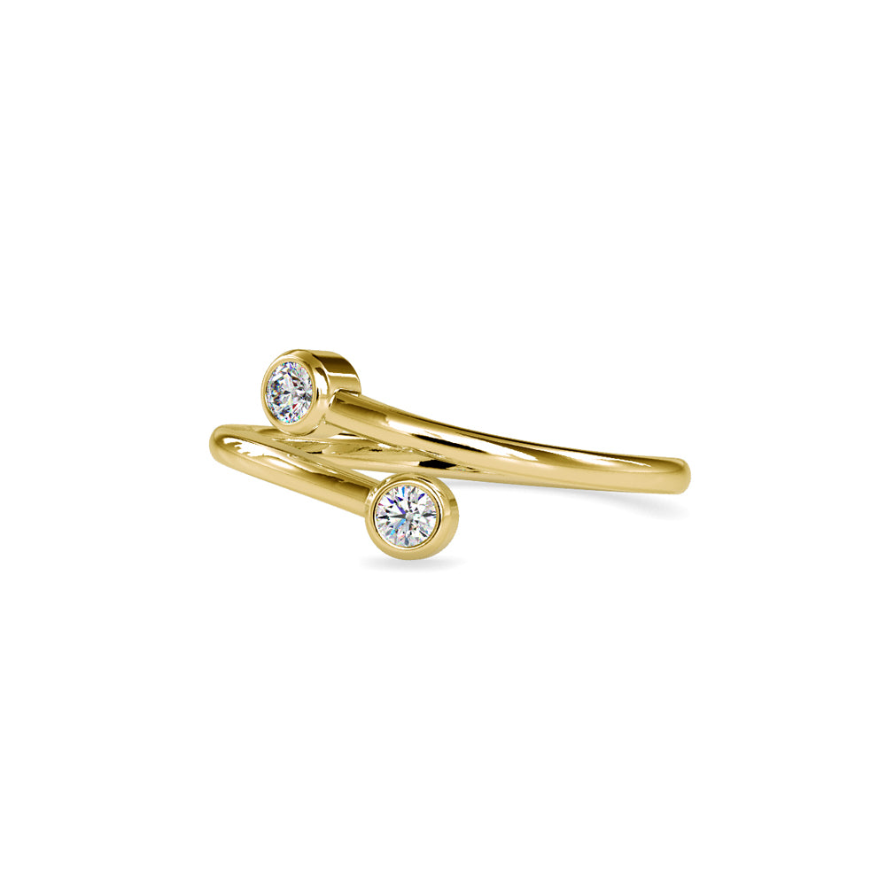 East west Round Ring