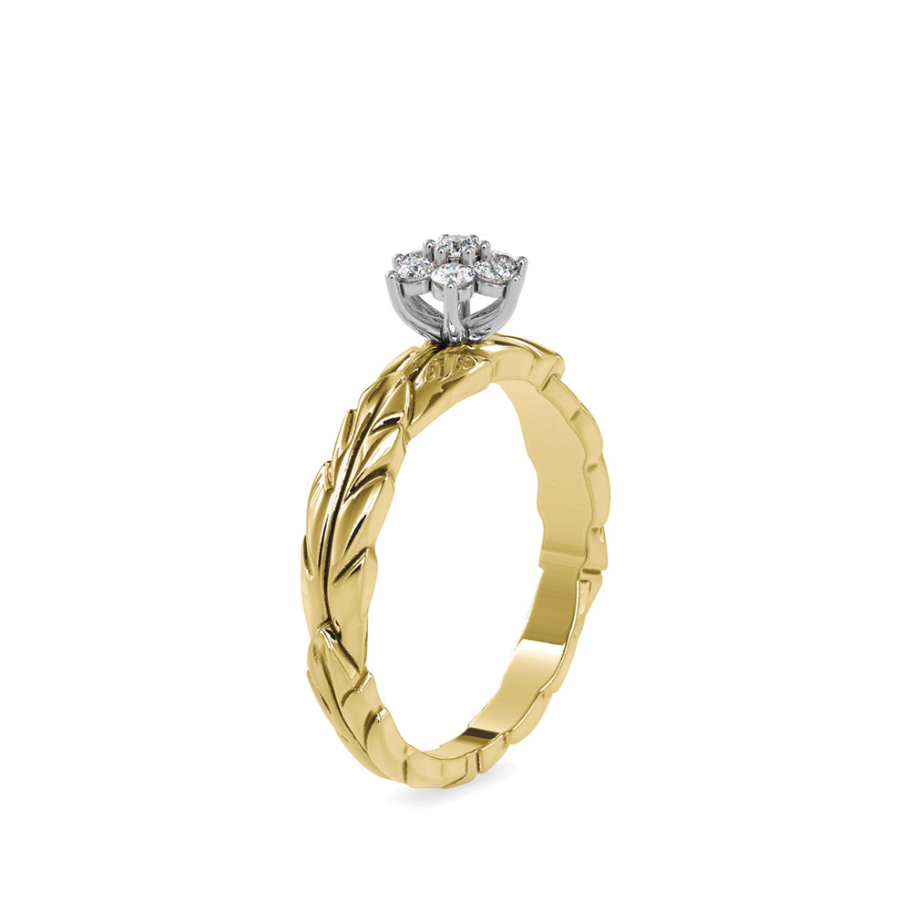 Carving  Metal Ring