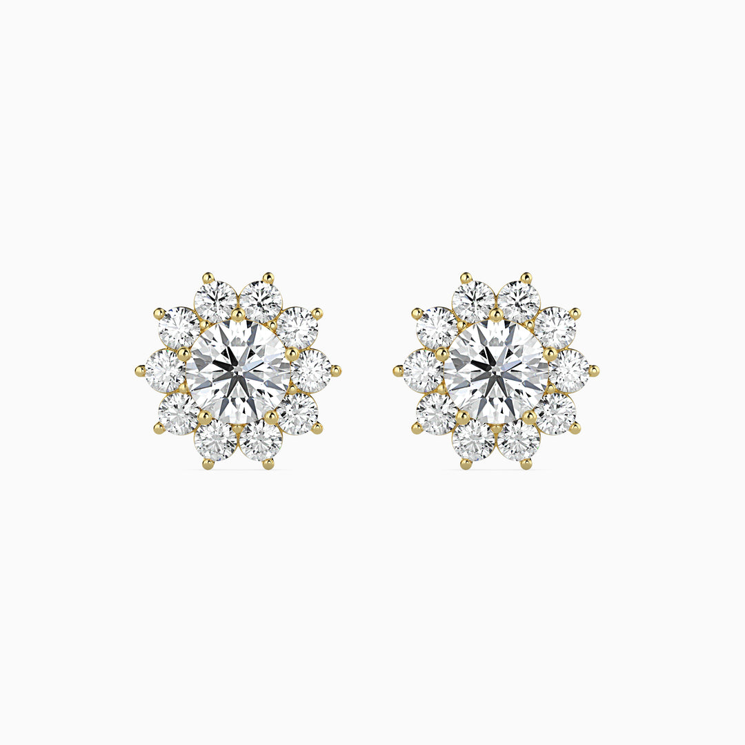 Amara Flora Solitaire Stud