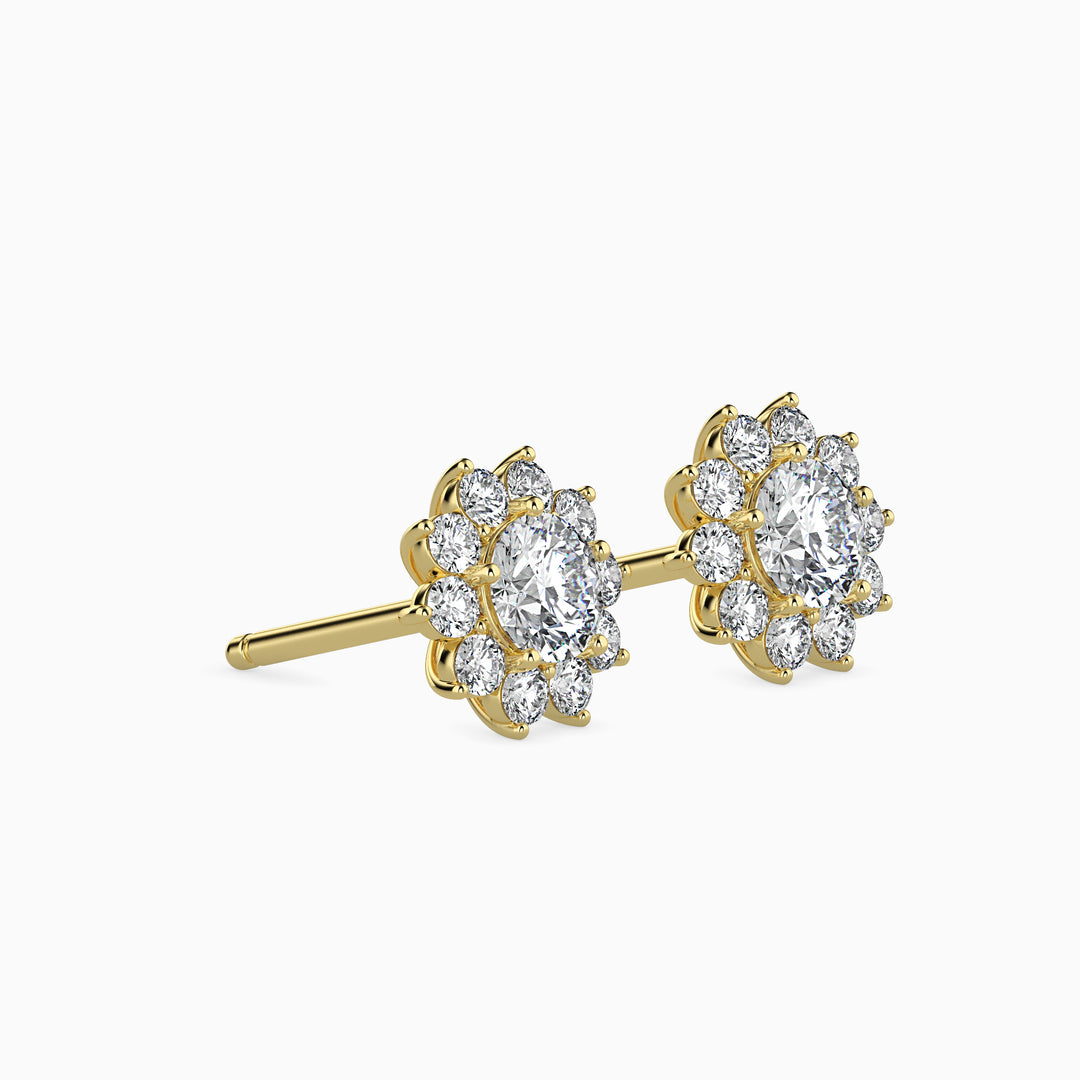 Amara Flora Solitaire Stud