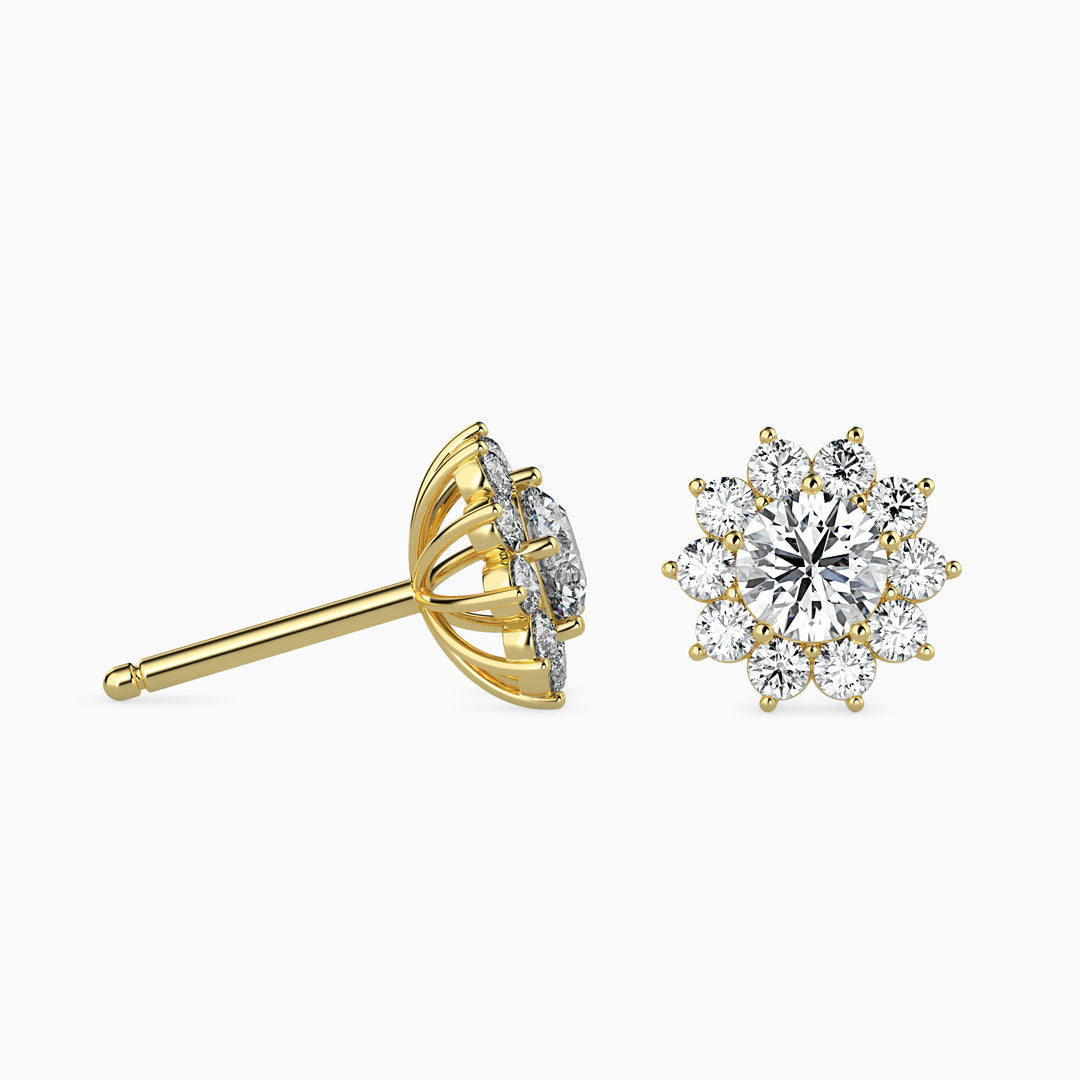 Amara Flora Solitaire Stud