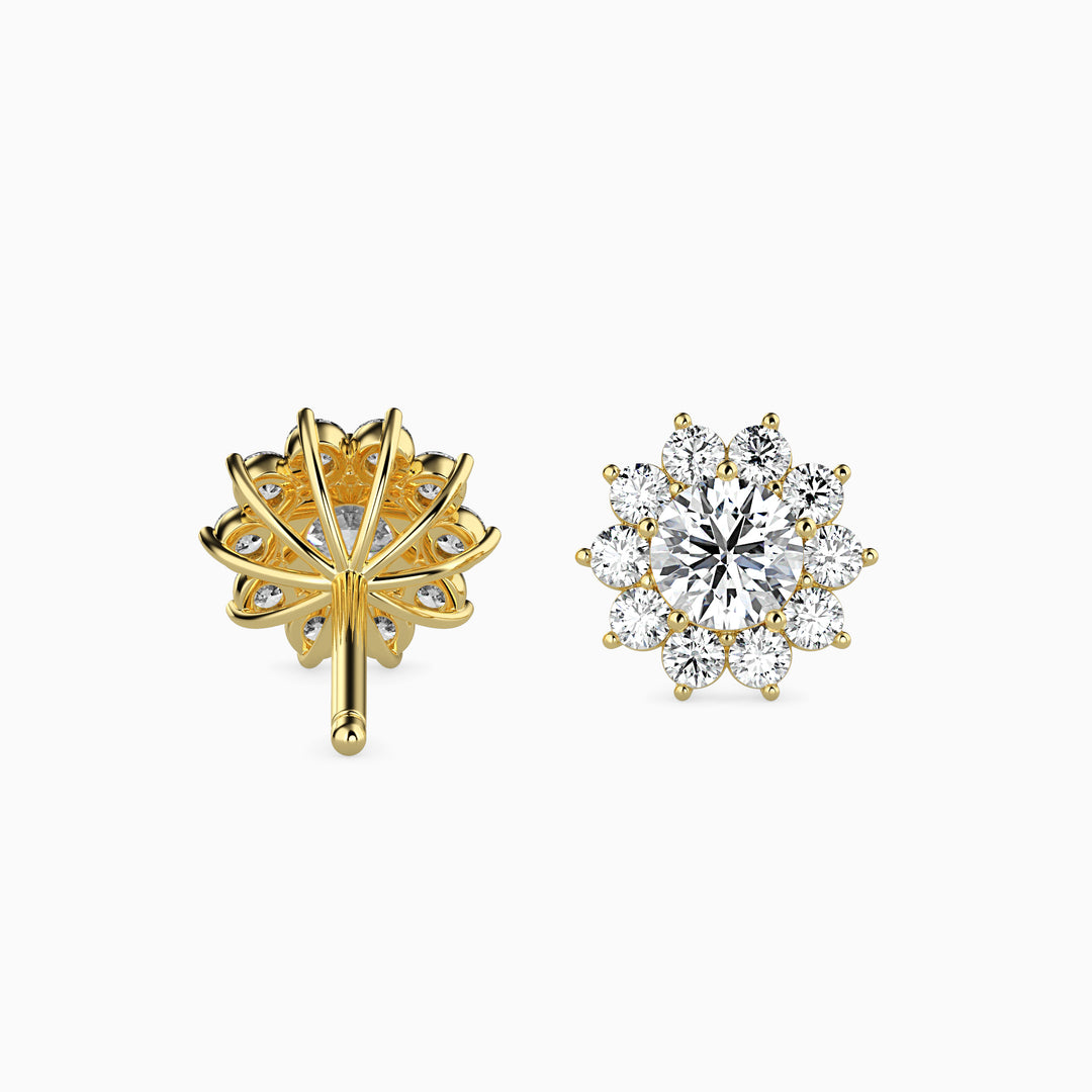 Amara Flora Solitaire Stud