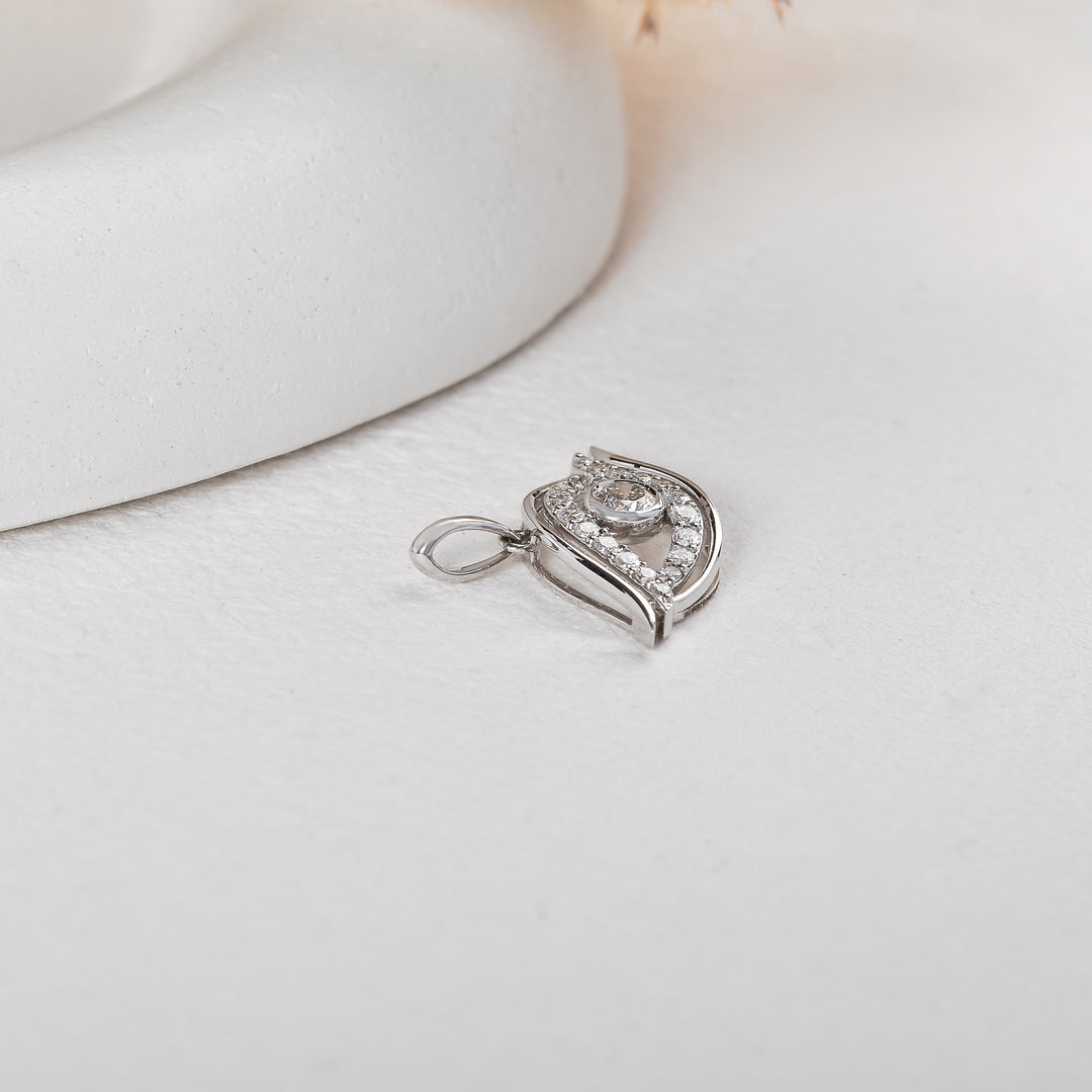 Evil Eye Lab Grown Diamond Pendant