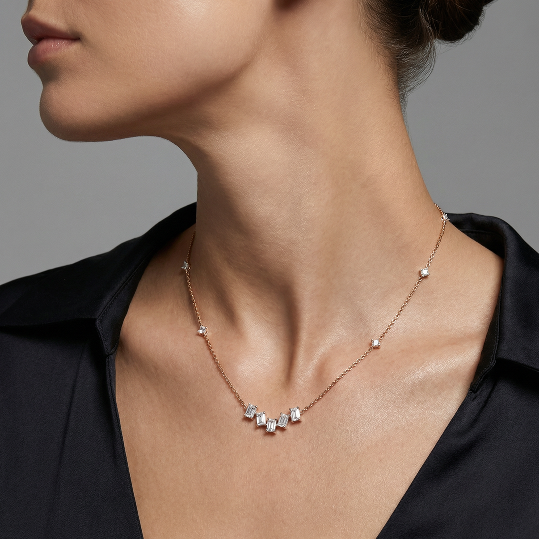 Impressive Solitaire Necklace