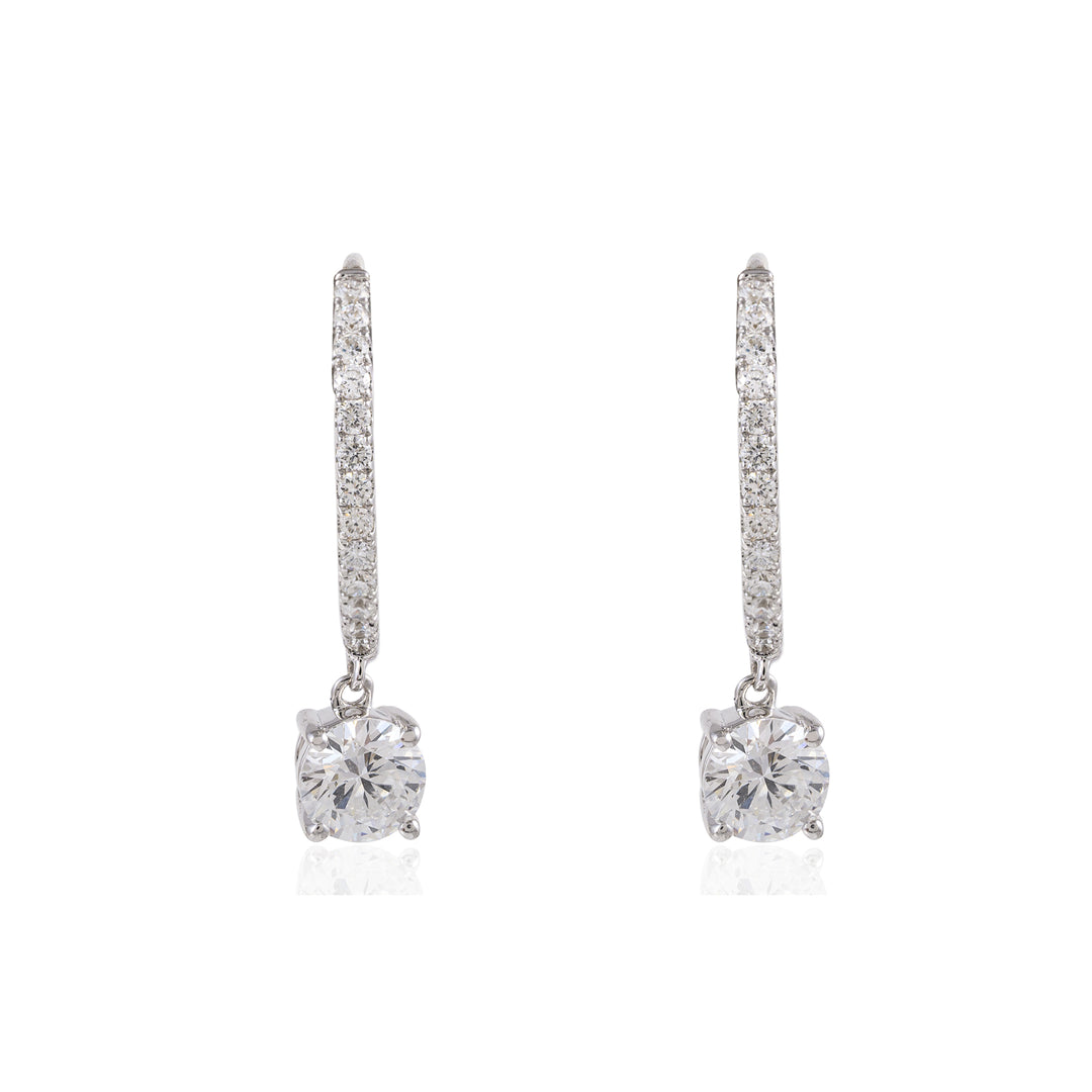 Drop Dangler Hoops