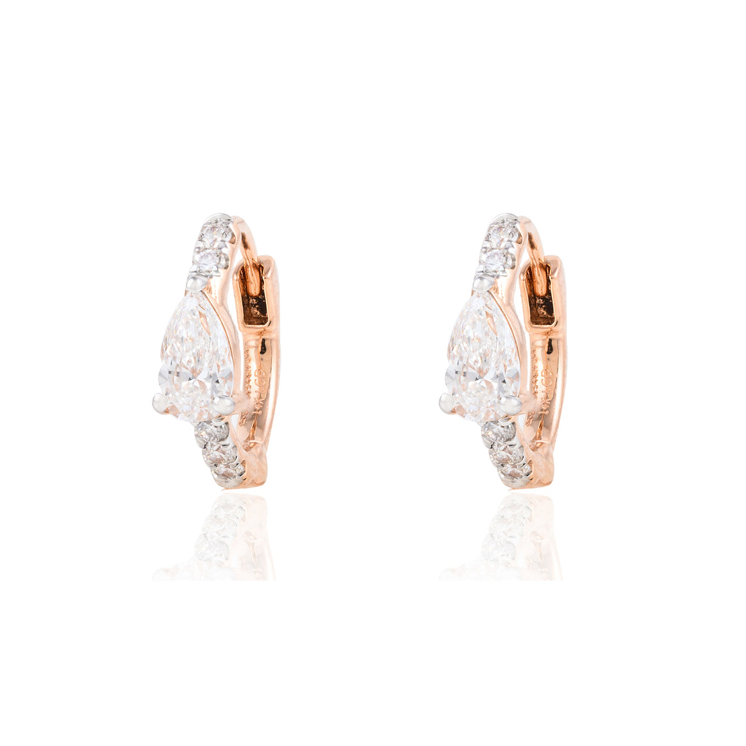 Signature Duo Poire Hoops